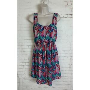 Rue21 Womens Sleeveless Sheer‎ Above Knee Size S